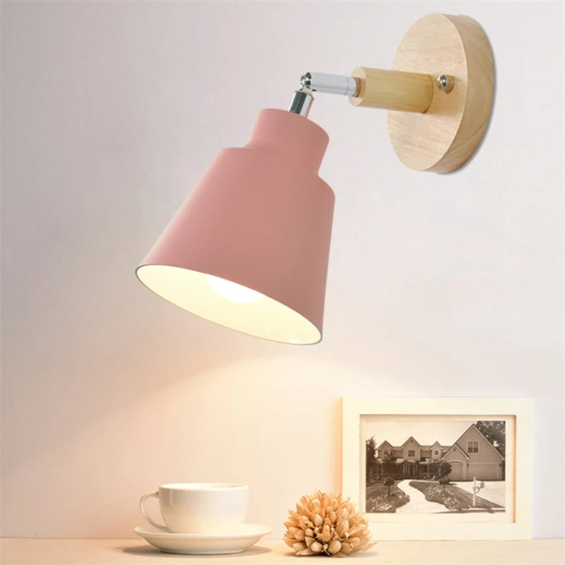 applique nordique rotative avec interrupteur prise ue/us macaron
