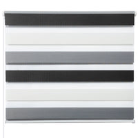 Store enrouleur double persienne tissu pour chambre salon
