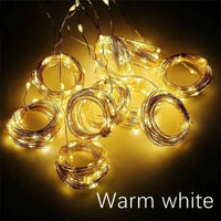 guirlande lumineuse rideau led usb pour décorations festives et célébrations