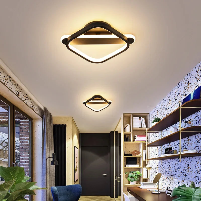 plafonnier led moderne pour intérieur design simple - vue 4 sur 10