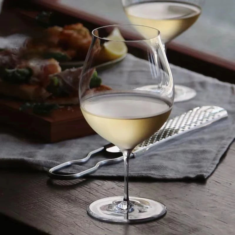 Verre vin japonais tulipe cristal ultra fin 430ml - vue 3 sur 6