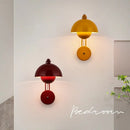 Applique murale de chevet en forme de champignon