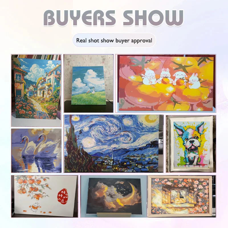 kit de peinture acrylique clown drôle pour enfants décoration artistique