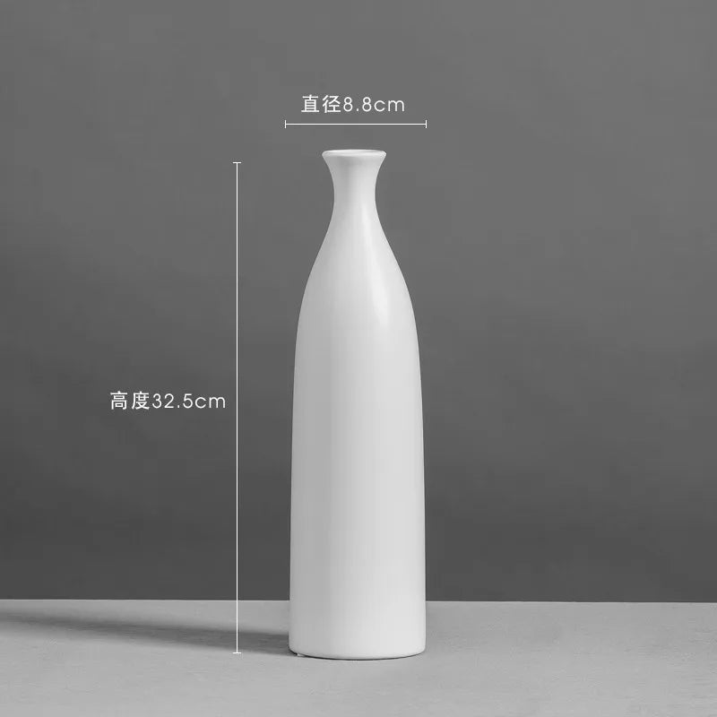 vase en céramique moderne pour décoration florale élégante - vue 12 sur 14