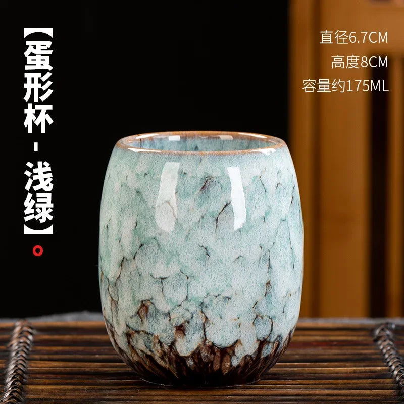 Tasse à thé kung fu céramique style tianmu