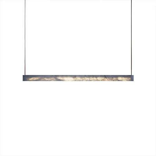 lustre led moderne minimaliste imitation marbre haut de gamme