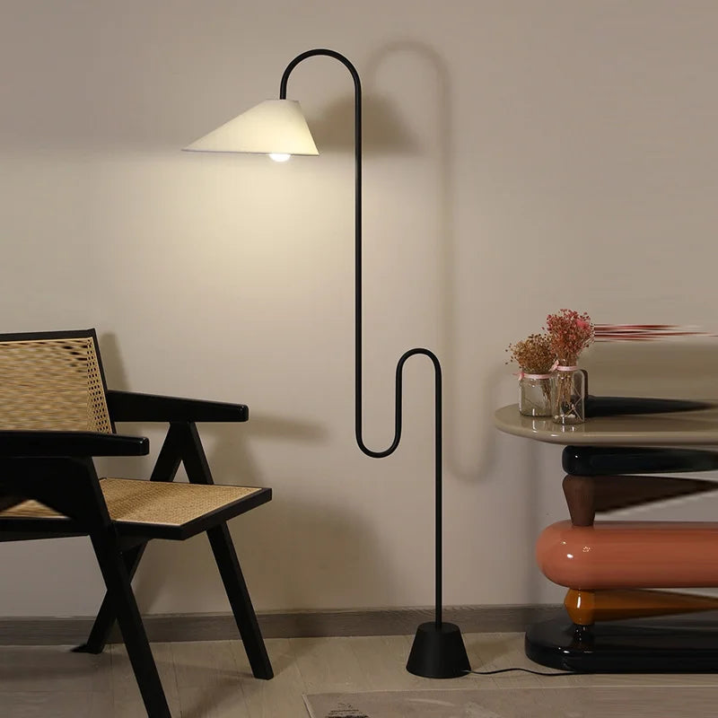 lampadaire led scandinave note de musique vintage d'ambiance