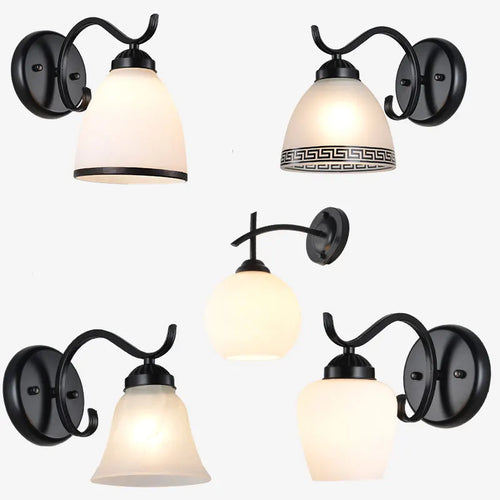 applique murale led rétro nordique moderne pour décoration intérieure