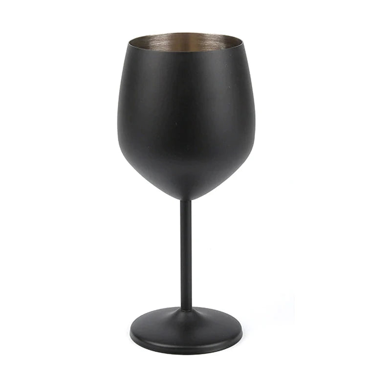 verre cocktail acier inoxydable incassable style europeen
