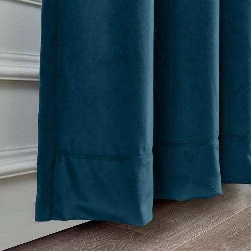 Rideau velours occultant moderne sur mesure salon chambre