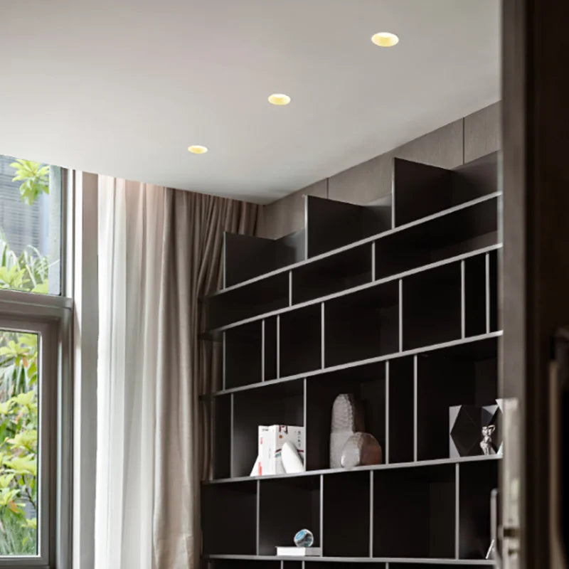 spot lumineux led encastrable anti-éblouissement pour intérieur