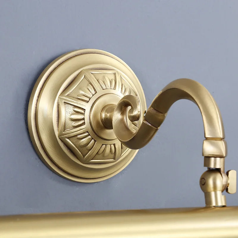 style chinois doré miroir lumières phare étanche rétro - vue 5 sur 8