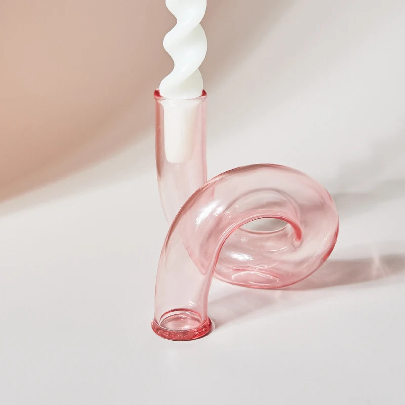 vases en verre bougeoirs décoratifs pour mariage et événements - vue 8 sur 14