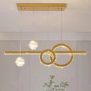 Lustre moderne en cristal pour éclairage intérieur