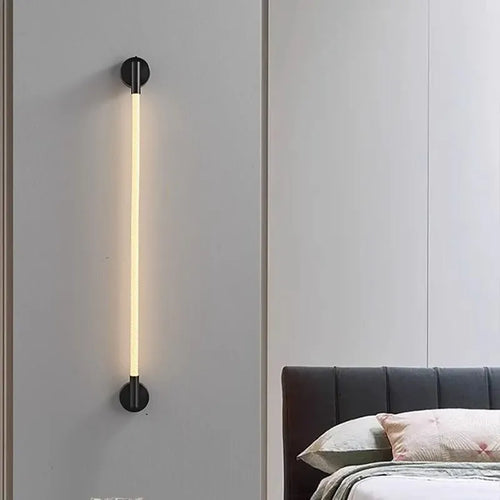 Applique murale moderne en Tube de néon LED tissé en Silicone