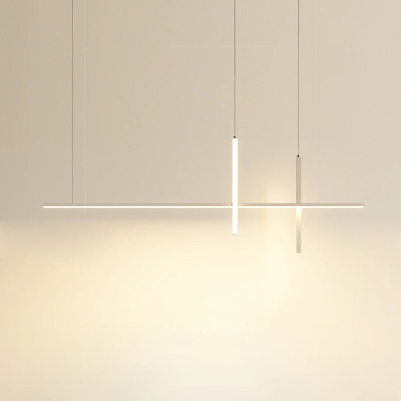 Lustre led simple et moderne pour salle à manger - vue 4 sur 14