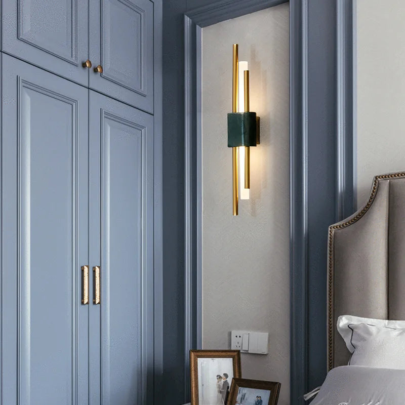 Applique led marbre moderne décoratif - vue 5 sur 10