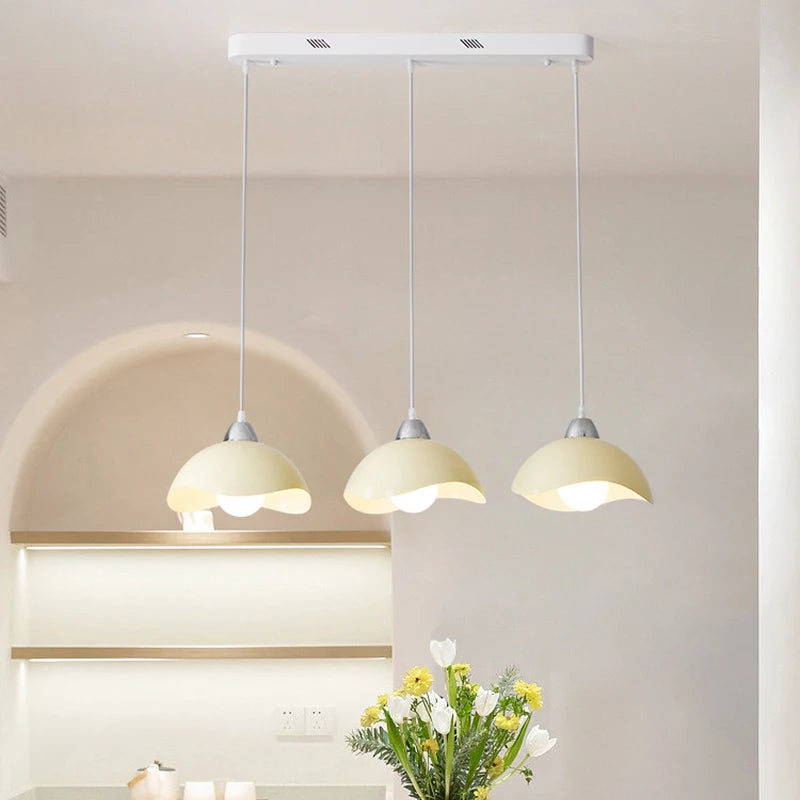 lustre led simple pour décoration intérieure nordique élégante - vue 6 sur 13