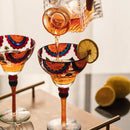 Verre cocktail fait main design artistique 330 ml