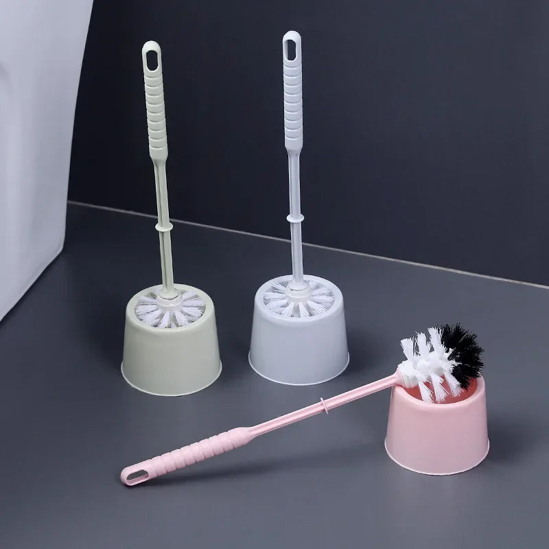 brosse de nettoyage profonde poils épais et doux long manche ergonomique - vue 2 sur 8