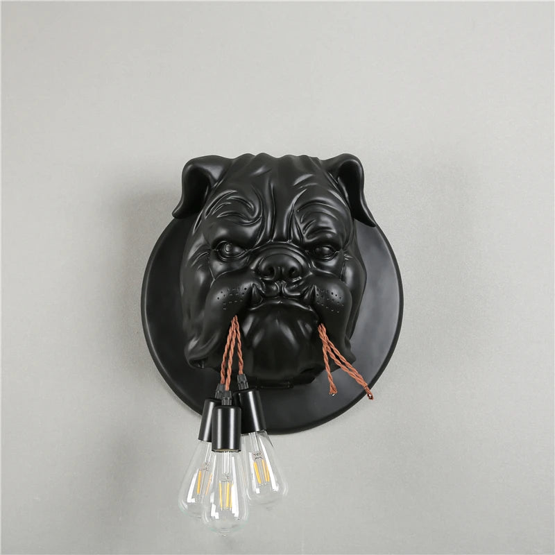 applique murale moderne en résine design art déco vintage lumineux - vue 6 sur 10