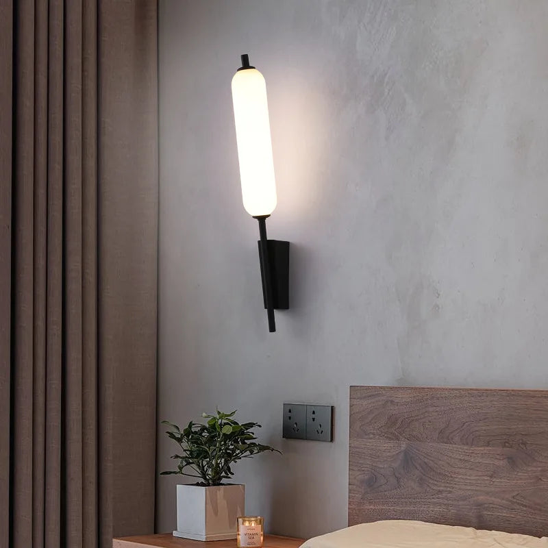 applique murale moderne led pour porche et escalier - vue 4 sur 7