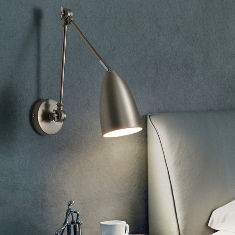 Applique murale led moderne réglable pour décoration intérieure