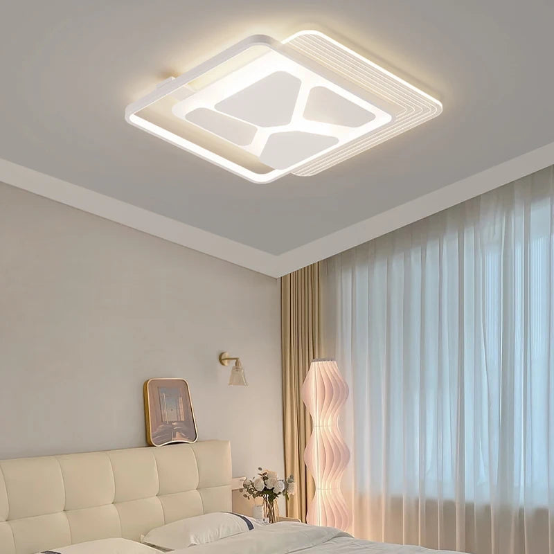 plafonnier led moderne minimaliste pour une atmosphère élégante - vue 4 sur 9
