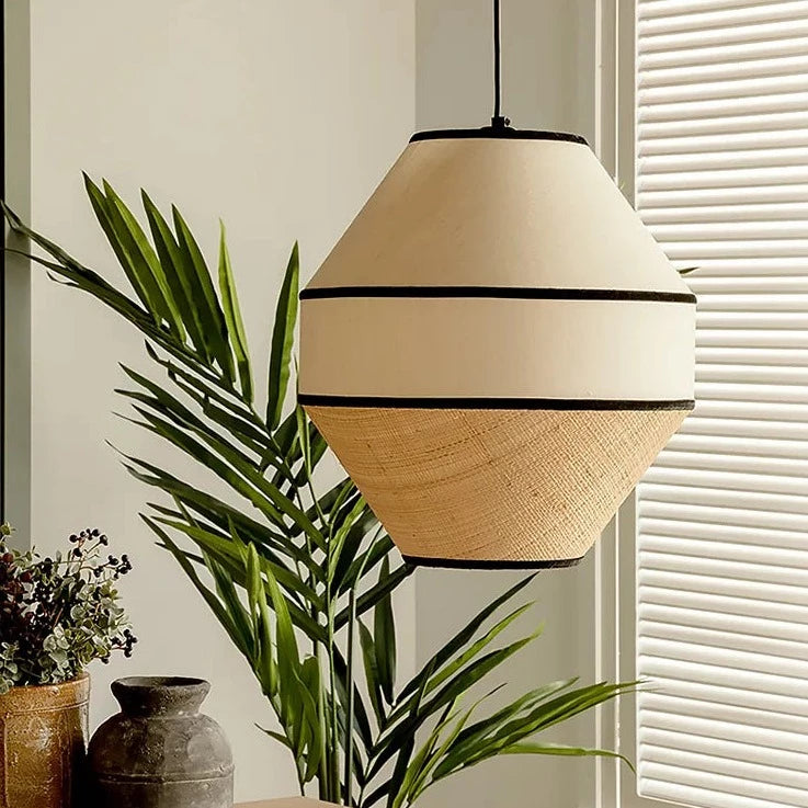 Suspension Bohême Wabi Sabi fait à la main nouveau Design rotin pays américain Euro cuisine restaurants magasins bureau hôtel appartement lampes suspendues