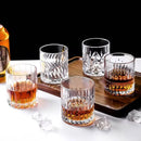 Verre original bâton hockey glace fond épais maison