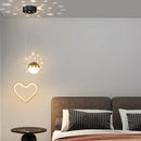 lustre moderne minimaliste de luxe projection ciel étoilé