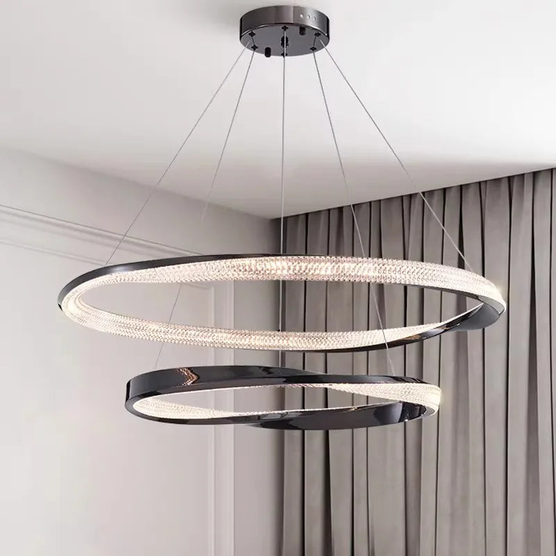 lustre nordique décoratif lampes suspendues éclairage intérieur - vue 3 sur 9