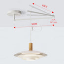 Suspension à culbuteur Table à manger Suspension bras oscillant plafonniers suspendus cuisine île barre E27 Illuminaire