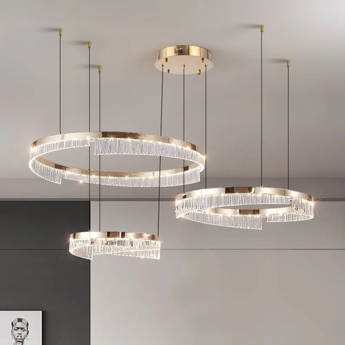 lustre led moderne 2023 en aluminium pour éclairage de luxe