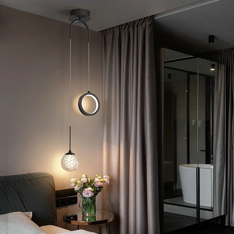 Suspension LED au design nordique moderne
