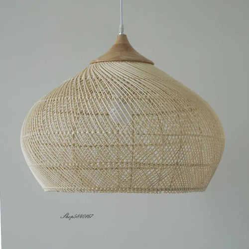 Suspension vintage d'Asie du Sud-Est Lampes en rotin de haute qualité Salle à manger Restaurant Cuisine Luminaires Loft Luminaires