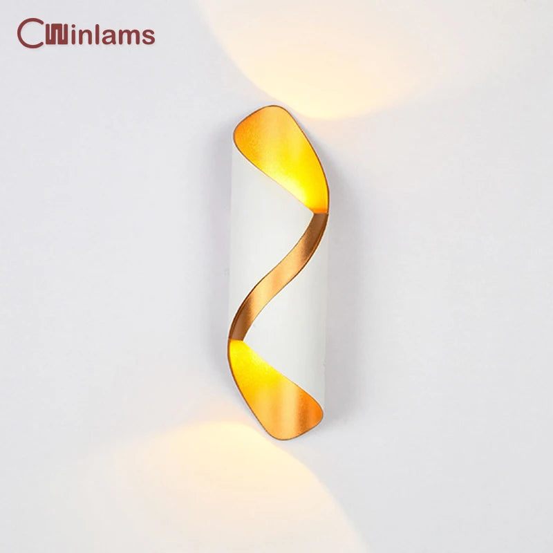 Applique murale led étanche moderne pour extérieur et intérieur