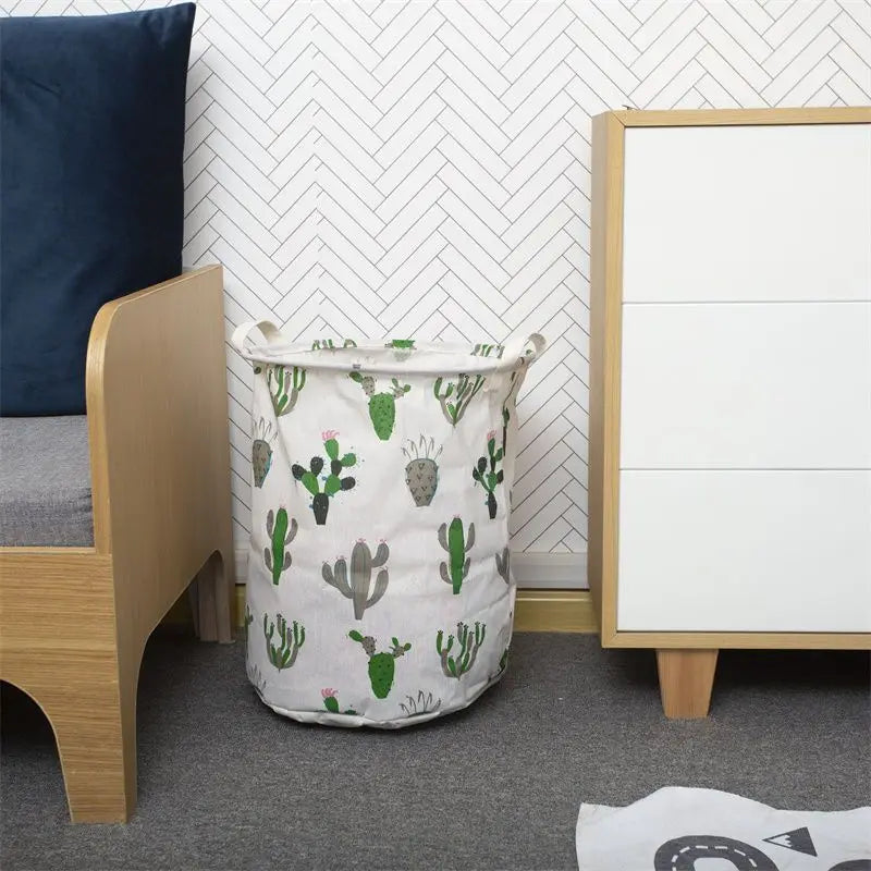 paniers à linge imperméables style nordique moderne grande capacité pliable - vue 7 sur 11