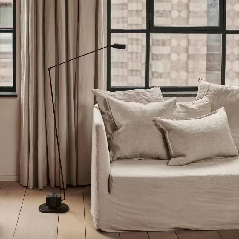 lampadaire moderne au design italien avec bras pivotant ajustable - vue 7 sur 14