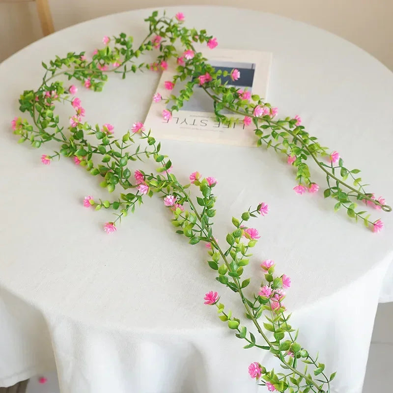 plantes artificielles eucalyptus gypsophile décoration d'hôtel et hall - vue 5 sur 12