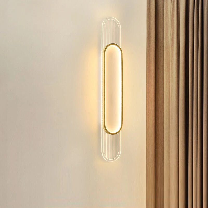 lampe led applique moderne luxe bande - vue 3 sur 12