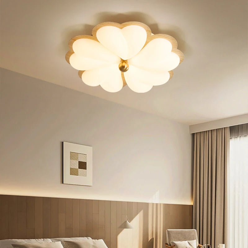 lampe à fleurs pour chambre d'enfant style princesse et étude - vue 7 sur 8