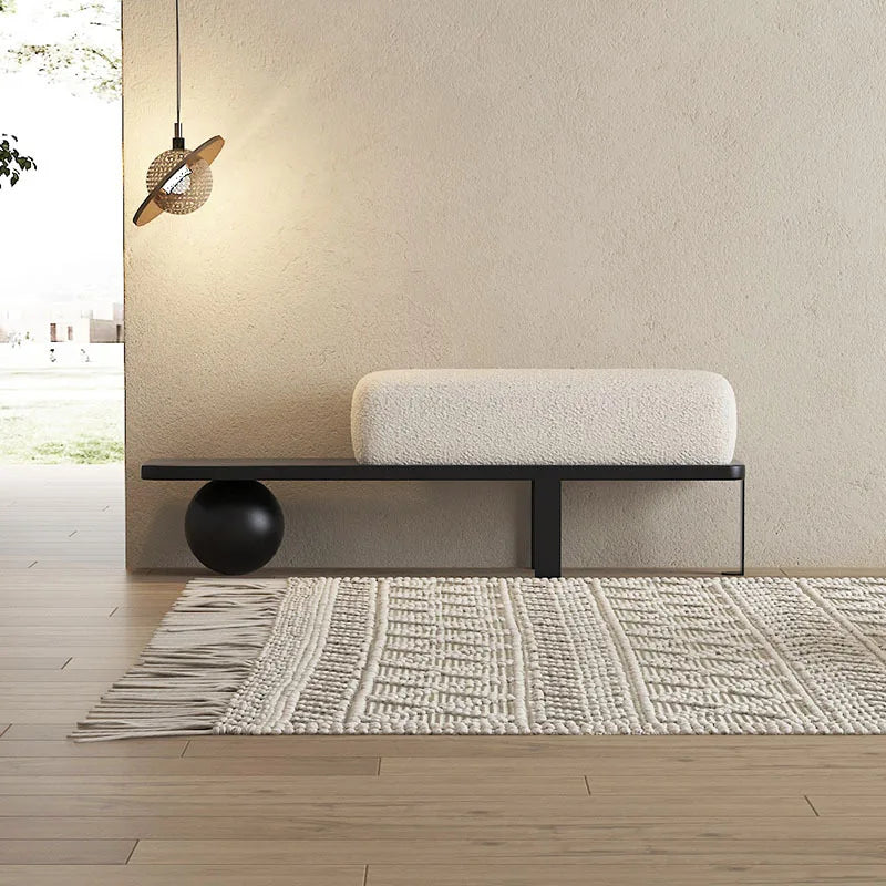 poufs nordiques en flanelle design créatif luxe pour intérieur