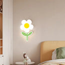 Applique murale led soins yeux enfants chambre chevet maternelle école télécommande
