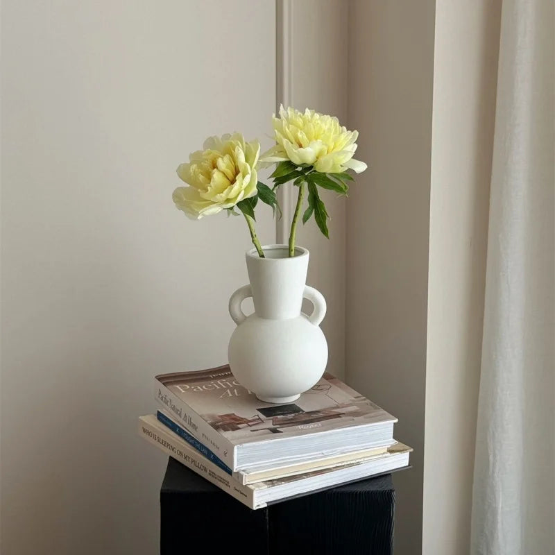 vases en céramique nordiques pour décoration florale élégante - vue 3 sur 7
