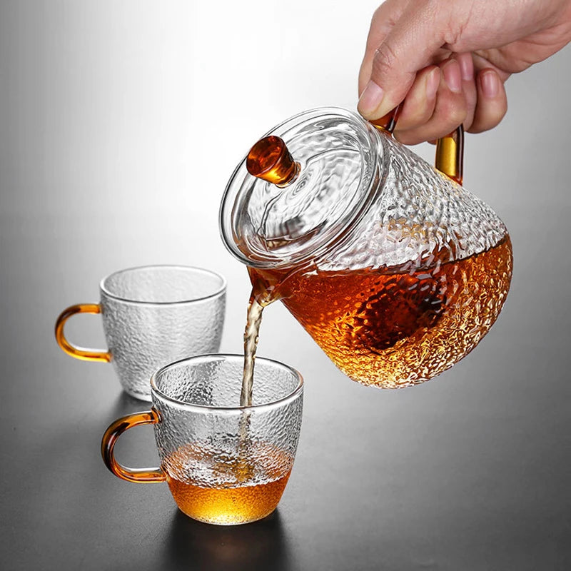 Théière japonaise verre borosilicate avec infuseur 800ml - vue 4 sur 7