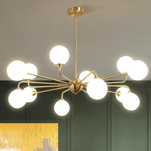 lustre nordique à led pour un éclairage moderne