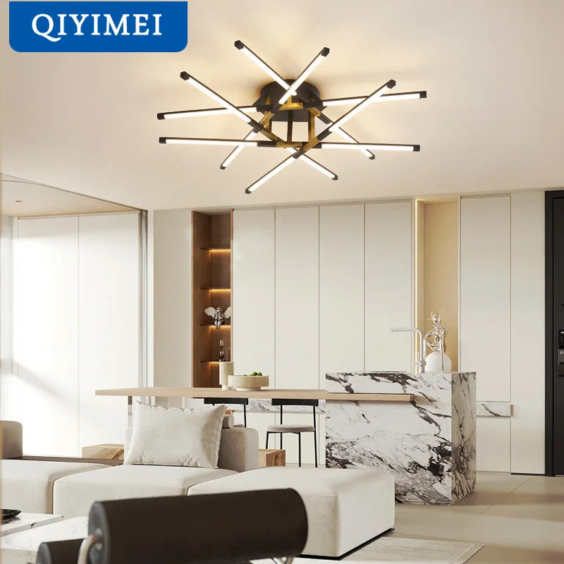 lustre led d'intérieur pour décoration de maison