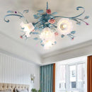 plafonnier romantique style pastoral led