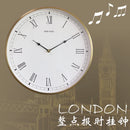 horloge murale de luxe moderne silencieuse pour intérieur